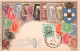 Représentation De Timbres: Stamps Grèce - Cachet Exposition Philatélique Liège 1926, Timbre Inondations Watersnood - Timbres (représentations)