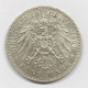 Germania Germany Guglielmo II Prussia 5 Marchi 1907 A  Ag Silver Km#523  E.1399 - Taler & Doppeltaler