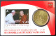 VA05021.4 - COIN CARD N°38 VATICAN - 2021 - 50 Cents + Timbre 2,40 Euros - Vaticaanstad