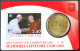 VA05021.4 - COIN CARD N°38 VATICAN - 2021 - 50 Cents + Timbre 2,40 Euros - Vatican