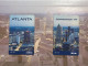 USA UNITED STATES America STS Collection Prepaid Telecard Phonecard, 1997 ATLANTA CONVENTION, Set Of 2 Cards With Folder - Collezioni