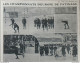 1907 DAVOS - PATINAGE - LES CHAMPIONNATS D'EUROPE  - LA VIE AU GRAND AIR - Winter Sports