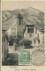 1951 ANDORRA Maxi Card N° 46 50cts La Plaça I L'Església  - Andorre Carte Maximum - Brieven En Documenten