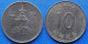 SOUTH KOREA - 10 Won 2000 "Pagoda At Pul Puk Temple" KM# 33.2 Monetary Reform (1966) - Edelweiss Coins - Corée Du Sud