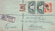 SOUTH AFRICA - REGISTERED MAIL 1957 JOHANNESBURG - MADRID / 5244 - Luftpost