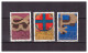 LIECHTENSTEIN   . N ° 428 / 430  .  SERIE   SYMBOLES    OBLITEREE  .  SUPERBE . - Used Stamps