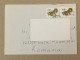 Bulgaria Used Letter Stamp Cover Registered Barcode Label Printed Sticker 2013 Butterfly Papillon - Cartas & Documentos