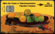 Polynésie Française - PF5Aa - 60u 10/91 SC4an D6 - Gauguin Les Oranges - N° Embouti - Französisch-Polynesien