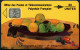 Polynésie Française - PF5Aa - 60u 10/91 SC4an D6 - Gauguin Les Oranges - N° Embouti - Polynésie Française