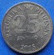 PHILIPPINES - 25 Sentimos 2015 KM# 271a Monetary Reform (1967) - Edelweiss Coins - Philippines
