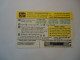 ITALY PREPAID USED     PHONECARDS CAR CARS FORMULA    LIONS - Auto's