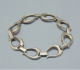 Delcampe - -ANCIEN BRACELET ARGENT 835e MAILLONS FERS A CHEVAUX FER A CHEVAL BIJOU ANCIEN  E - Armbänder