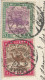 SUDAN - 4 MILL. FRANKING ON PC (VIEW OF OMDOURMAN) TO FRANCE - 1908 - Sudan (...-1951)