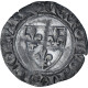 France, Charles VI, Blanc Guénar, 1380-1422, Paris, Billon, TB+, Duplessy:377A - 1380-1422 Karl VI. Der Vielgeliebte