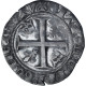 France, Charles VI, Blanc Guénar, 1380-1422, Paris, Billon, TB+, Duplessy:377A - 1380-1422 Karl VI. Der Vielgeliebte