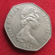 Isle Of Man 50 Pence 1982 TT Moto Racing - Eiland Man