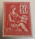 1900-01 Mouchon Type II, 10c Rouge  Yvert 116 ** Bon Centrage - ....-1939