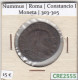 CRE2555 MONEDA ROMANA NUMMUS ROMA CONSTANCIO I MONETA 303-305 - Other & Unclassified