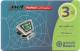 Bahrain - Batelco - Inet Internet Services, 3BD Prepaid Card, Used - Bahrain