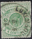 Luxembourg - Luxemburg - Timbres - Armoires   1866    4C.  °       Michel 15 - 1859-1880 Coat Of Arms