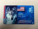 Mint USA UNITED STATES America ACMI Prepaid Telecard Phonecard,Endangered Species Series - Gray Wolf $50(Mintage 500) - Other & Unclassified