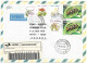 Correspondence - Brazil To Israel, Plants Stamps, N°1036 - Lettres & Documents