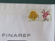 Luxembourg 2013 Cover To France - Flowers - Philately Slogan - Covers & Documents