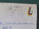 Luxembourg 1995 Cover To England - Small States European Games - Gardening Slogan - Storia Postale