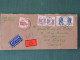 Yugoslavia 1975 Express Cover To Switzerland - River Castle - Lettres & Documents