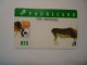 SOUTH AFRICA  USED  CARDS ANIMALS  CAVE PAINTINGS  2 SCAN - Afrique Du Sud