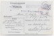 GERMANY POSTKARTE STALAG  TO WELLINGTON NEW ZEALAND  18.7.1943 LUFT POST AIR MAIL + TAXE PERCUE 40PM UBER NORDAMERIKA - Cartas & Documentos