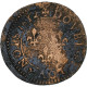 France, Louis XIII, Double Tournois, 1632, La Rochelle, Cuivre, TTB, CGKL:304 - 1610-1643 Luigi XIII Il Giusto