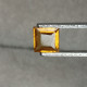 Grenat Hessonite Naturel Du Sri Lanka - Rectangle 0.63 Carat - 4.9 X 4.8 X 2.4 Mm - Sonstige & Ohne Zuordnung