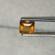 Grenat Hessonite Naturel Du Sri Lanka - Rectangle 0.66 Carat - 4.7 X 4.5 X 3.2 Mm - Sonstige & Ohne Zuordnung