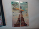 BRAZIL USED CARDS   FRANCE    THEME 4  PUZZLES  Eiffel Tower AND BALLOON - Aviones