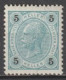 AUTRICHE - 1899 - YVERT N°68 ** MNH ! - COTE = 25 EUR - Unused Stamps