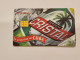 CUBA-(CU-ETE-0125A)-Cerveza Cristal-(24)-($10)-(0004417221)-used Card+1card Prepiad Free - Cuba