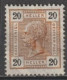 AUTRICHE - 1904 - YVERT N°87 * MLH - COTE = 40 EUR - Neufs