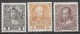 AUTRICHE - 1908 - YVERT N°101+105+108 * MLH - COTE = 15 EUR - Nuevos