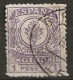 Timbre Pour Mandat Espagne 1915 Oblitéré - Postmandaten