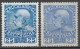 AUTRICHE - 1908 - YVERT N°109+109a ** MNH - COTE = 50 EUR - Unused Stamps