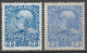 AUTRICHE - 1908 - YVERT N°109+109a ** MNH - COTE = 50 EUR - Nuovi