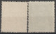 AUTRICHE - 1908 - YVERT N°111+111b ** MNH - COTE = 70 EUR - Unused Stamps
