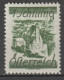 AUTRICHE - 1924 - YVERT N° 349 * MLH  - COTE = 30 EUR - Neufs