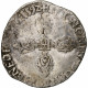 France, Henri IV, 1/2 Franc, 1592, Bordeaux, Argent, B+, Gadoury:590 - 1589-1610 Heinrich IV.