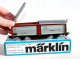 RARE! MARKLIN HO N°4633 WAGON A TOIT ET PAROIS COULISSANT FOURGON TRAIN + NOTICE! TRAIN MODELISME FERROVIAIRE (1002.17) - Güterwaggons