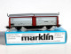 RARE! MARKLIN HO N°4633 WAGON A TOIT ET PAROIS COULISSANT FOURGON TRAIN + NOTICE! TRAIN MODELISME FERROVIAIRE (1002.17) - Güterwaggons