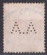 Grande Bretagne - 1911 - 1935 -  George  V  -  Y&T N °  140  Perforé   A . A - Perforadas