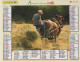 CALENDRIER ANNEE 2007, COMPLET, TRAVAUX DES MOISSONS  COULEUR REF 14403 - Formato Grande : 2001-...