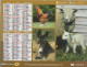 CALENDRIER ANNEE 2009, COMPLET, ANIMAUX DE FERME, MULTIVUE COULEUR REF 14405 - Grand Format : 2001-...